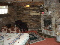 the hole fireplace